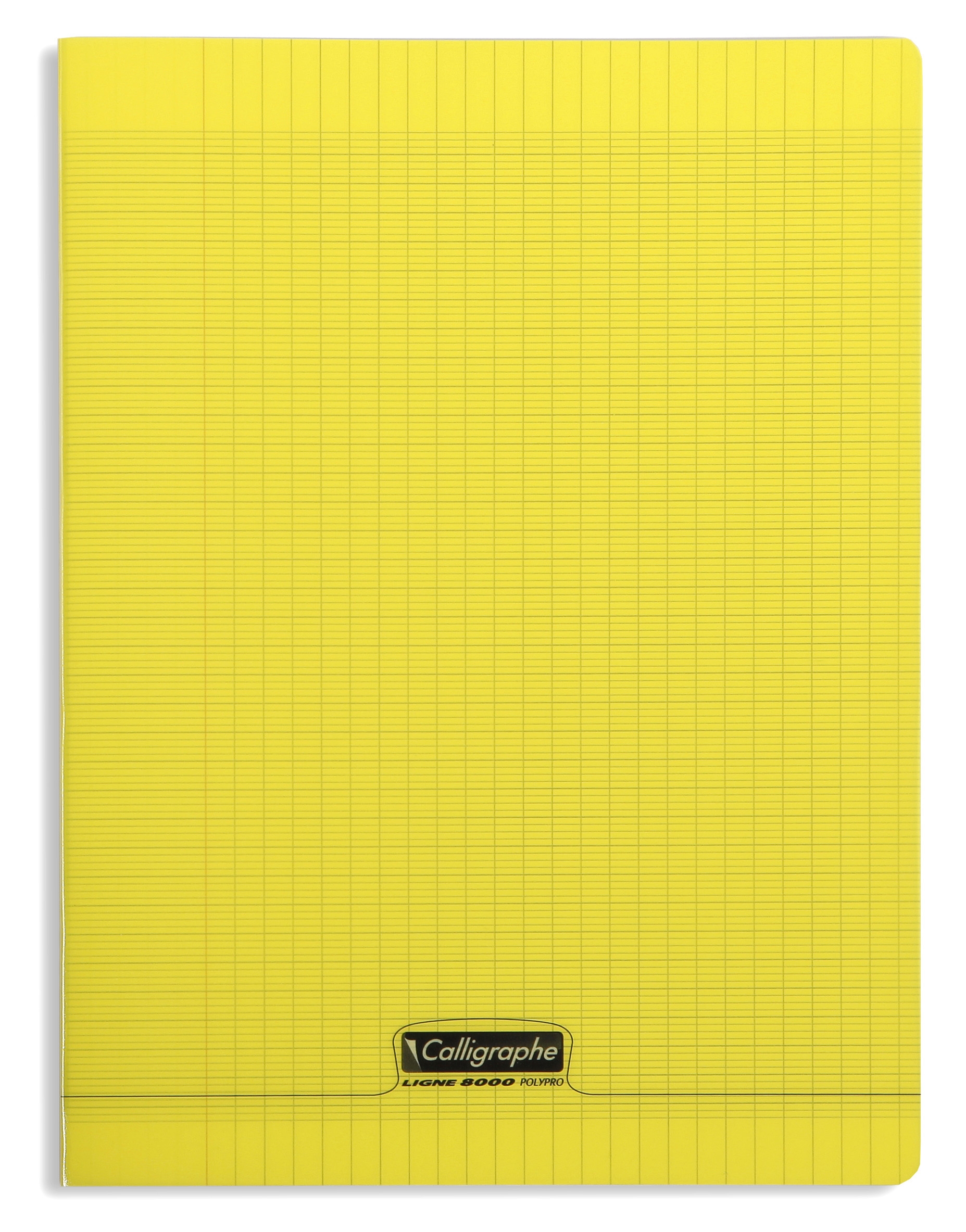 Cahier piqué 8000 POLYPRO 24x32 cm 96 pages grands carreaux 90 g