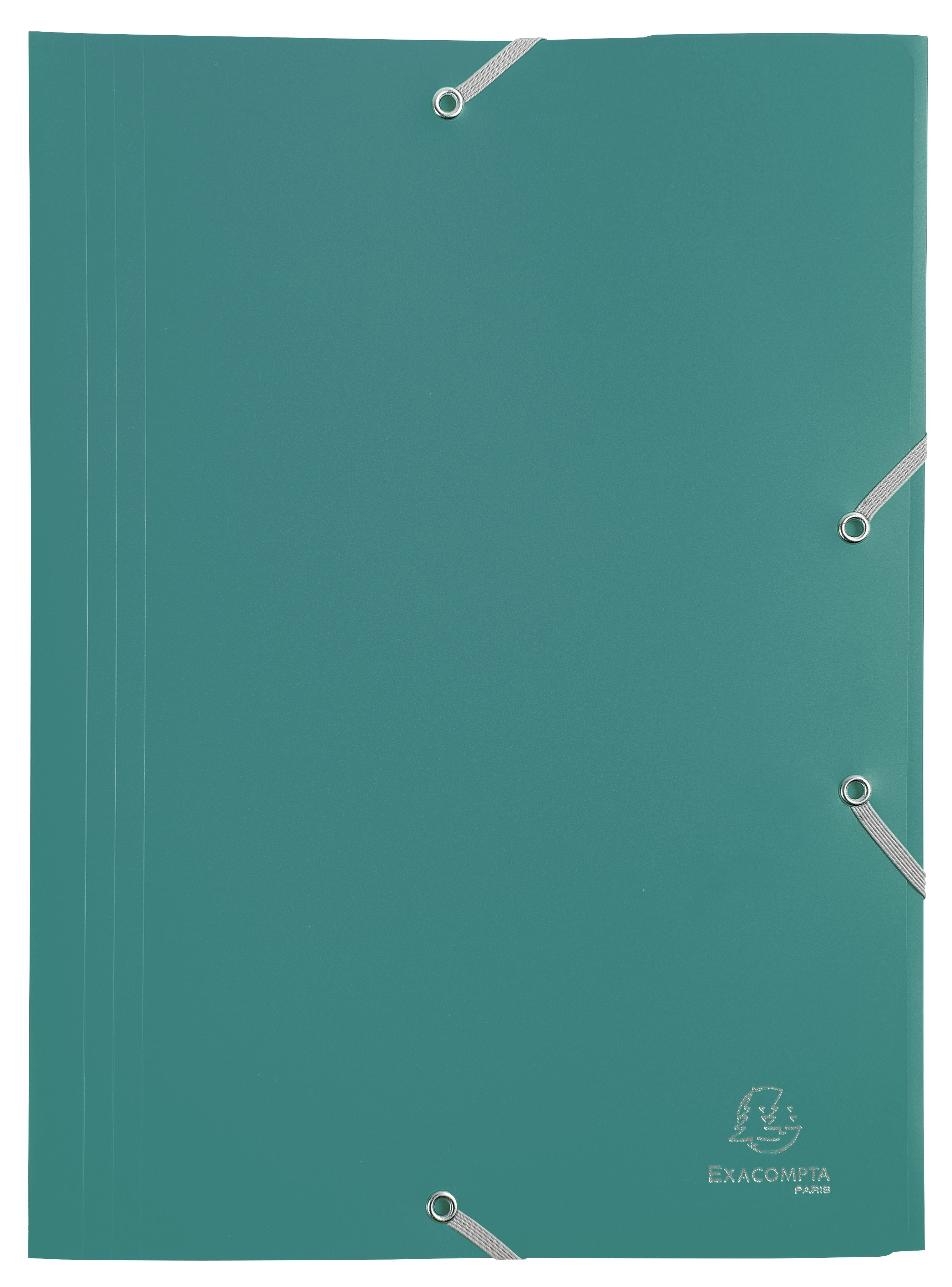 Chemise à élastique 3 rabats Polypropylène 4/10e Opaque Eco - A4 Chemise plastique polypropylène pour petit budget.