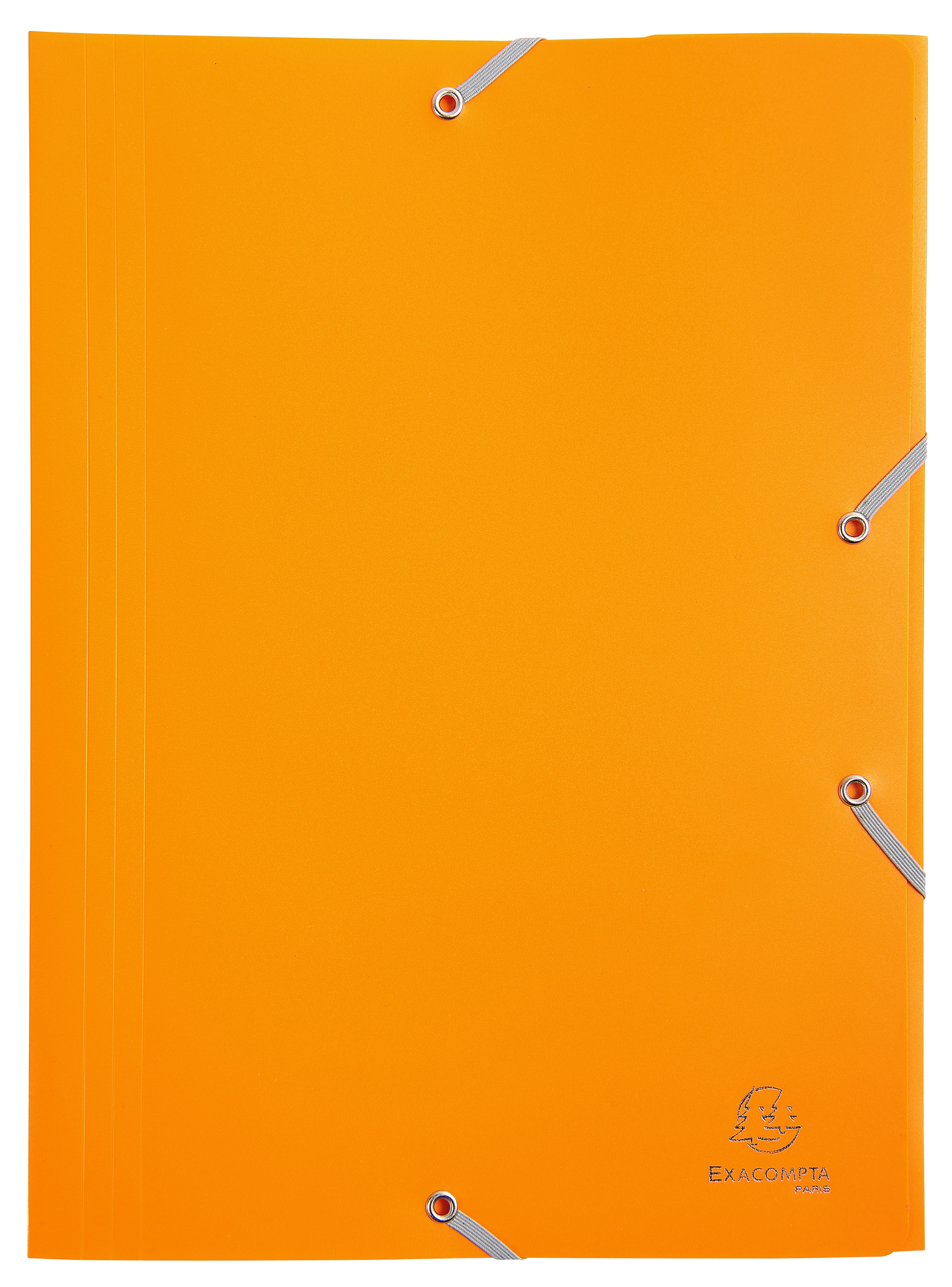 Chemise à élastique 3 rabats Polypropylène 4/10e Opaque Eco - A4 Chemise plastique polypropylène pour petit budget.