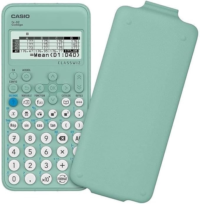 CASIO Calculatrice scientifique FX92 collège nouvelle version 2023