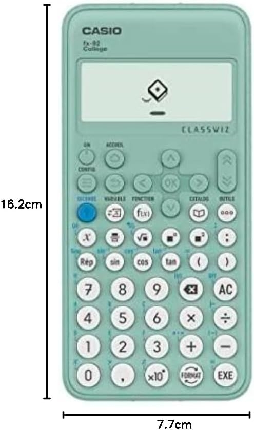 CASIO Calculatrice scientifique FX92 collège nouvelle version 2023