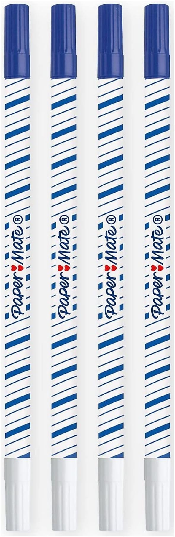 PAPERMATE Blister de 4 effaceurs reecriveur pointe fine MAGIC. Encre bleue