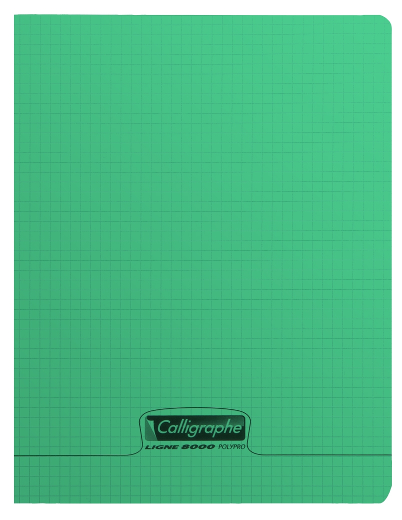 Cahier petits carreaux 17x22cm 96p /  90g