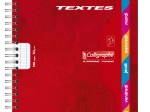 Cahier de textes reliure intégrale 7000 17x22 cm 148 pages grands carreaux 70 g