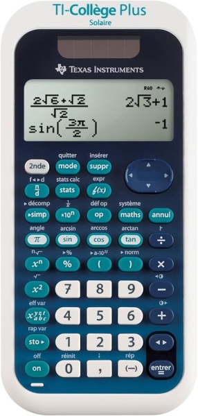 TEXAS INSTRUMENTS Calculatrice scientifique TI-College Plus