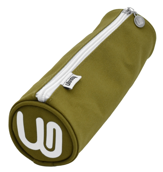 WONDAY Trousse ronde - tissu 68% R-PET - zippée - coloris assortis